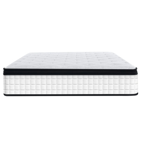 12" Hybrid Mattress Individual Pocket Spring, 7 Zoned Memory Foam - Furniture Home Direct