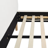Stockholm - Modern Wavy Headboard Platform Bed - Furniture Home Direct