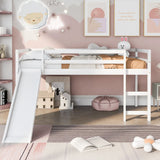 Loft Bed With Slide, Multifunctional Design - Furniture Home Direct