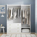 Open Wardrobe Storage For Bedroom - Furniture Home Direct