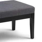 Lacey - Upholstered Tufted Ottoman Bench - Furniture Home Direct