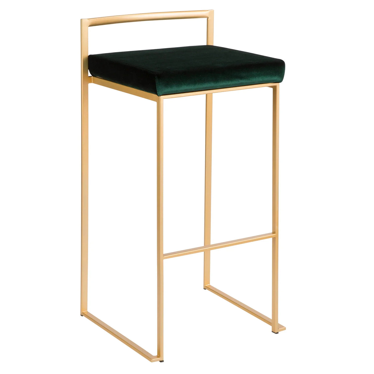 Fuji - Contemporary / Glam & Quality Construction Barstool - Furniture Home Direct