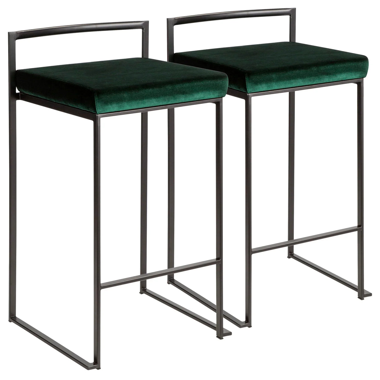 Fuji - Contemporary Style Stackable Counter Stool - Furniture Home Direct