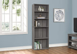 Bookshelf, Bookcase, 6 Tier, For Office, Transitional - Furniture Home Direct