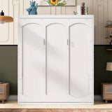 Murphy Wall Bed With Shelves, Space Saving - Furniture Home Direct