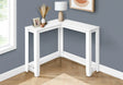 Corner Accent Console Table For Entryway, Unique Design Contemporary & Modern - Furniture Home Direct