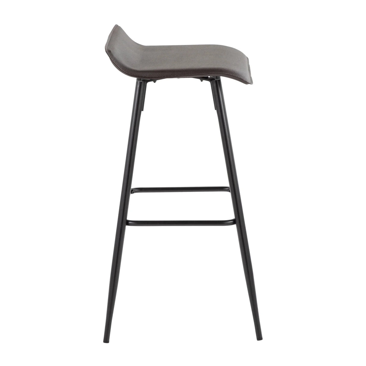 Ale - Contemporary Fixed-Height Bar Stool (Set of 2) - Furniture Home Direct