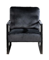 Classic Mid Century Modern Accent Chair With Durable Square Metal Frame, Armchair - Furniture Home Direct