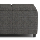 Avalon - Multi Functional Storage Ottoman - Furniture Home Direct