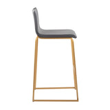 Mara - Contemporary Upholstered Barstool (Set of 2) - Furniture Home Direct