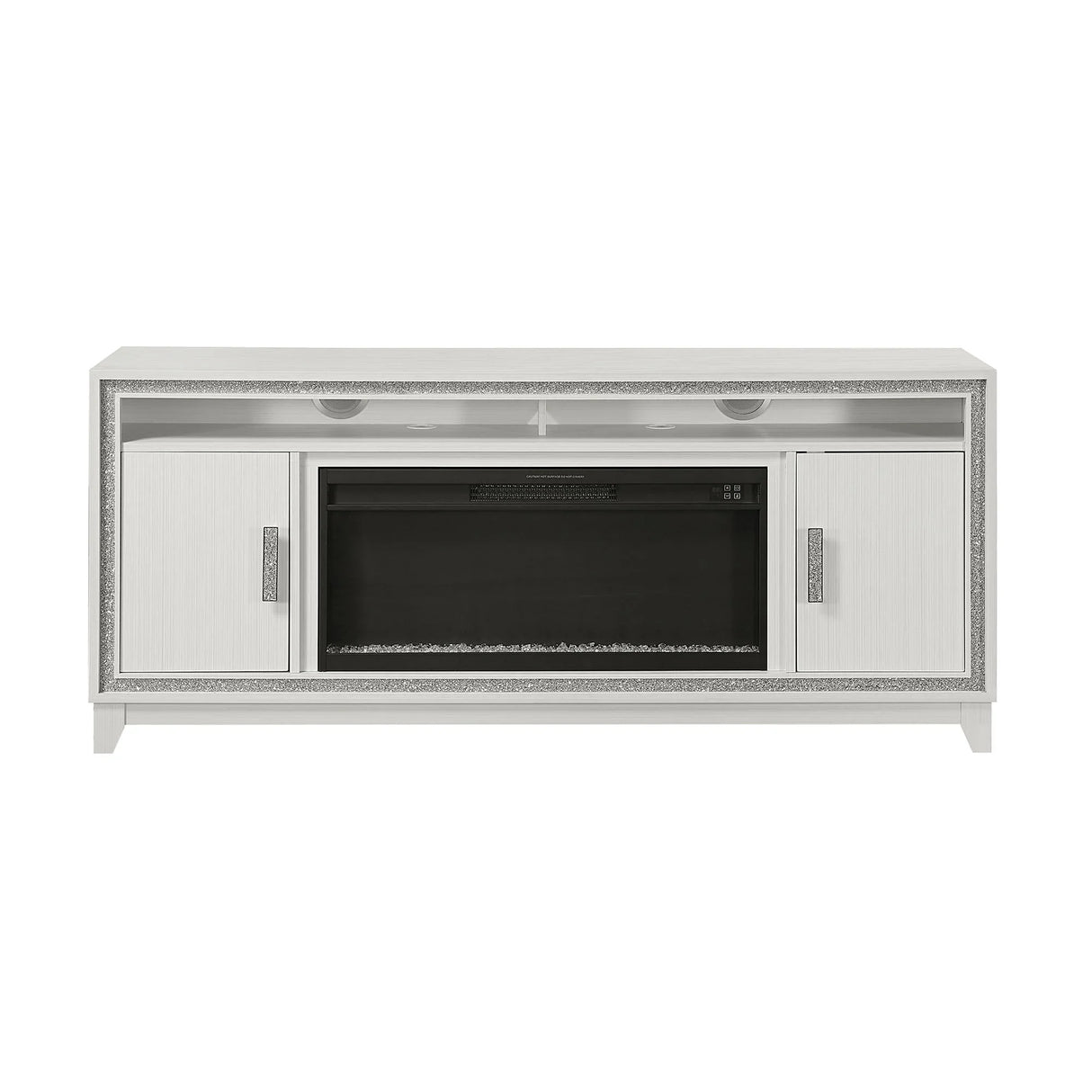 Almera - Fireplace With Adjustable Temperature And LED Options - Furniture Home Direct