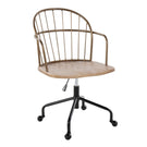 Riley - Farmhouse Adjustable Office Chair - Furniture Home Direct