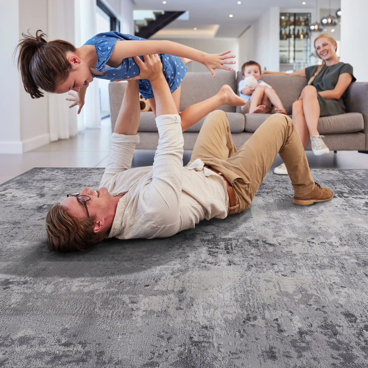 Marfi - Abstract Rug - Furniture Home Direct
