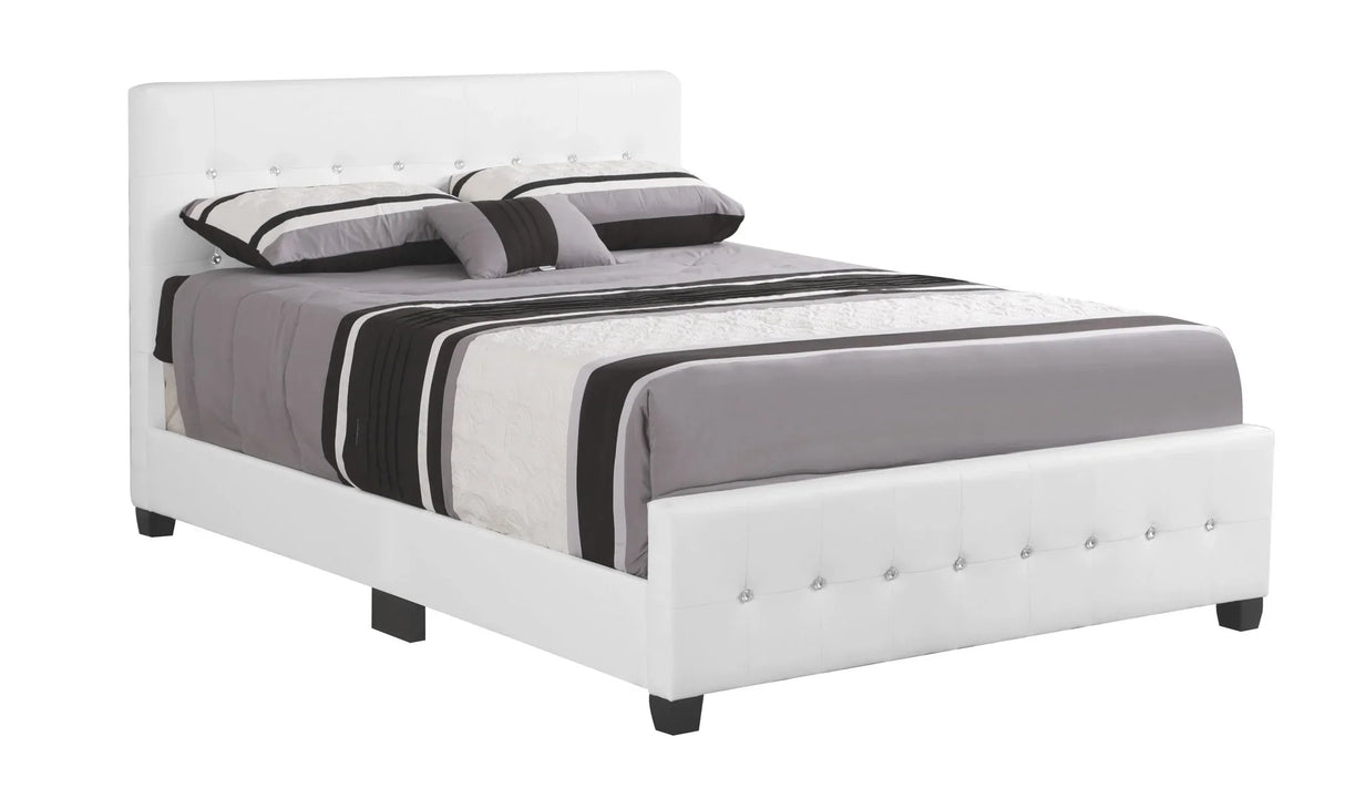 Stylish Transitional Bed - Furniture Home Direct