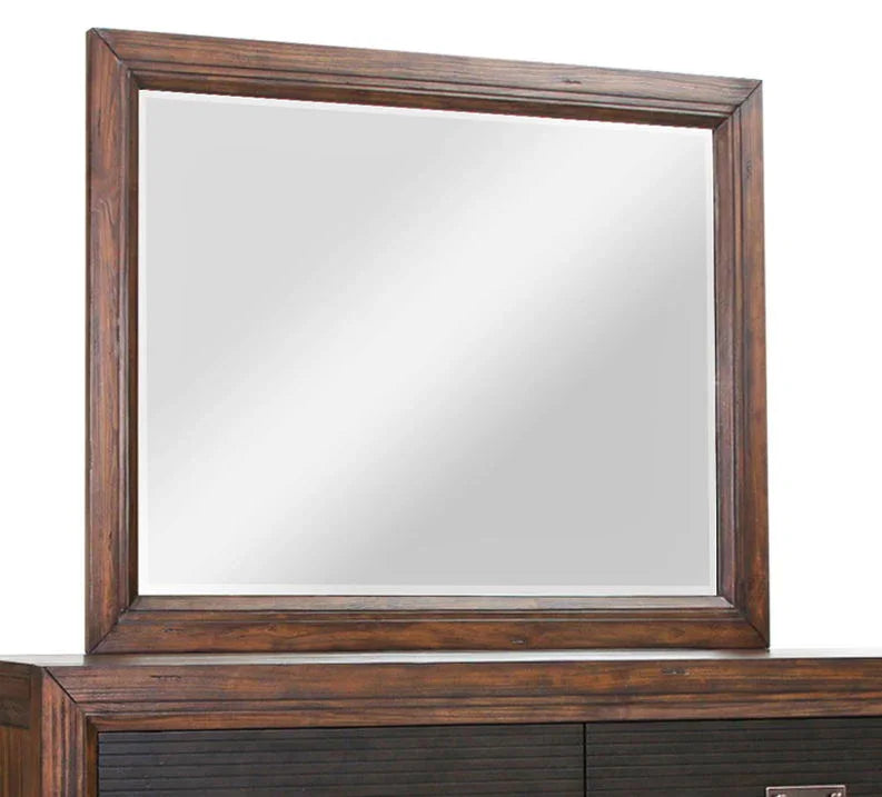 Branson - Mirror - Rustic Buckeye - Furniture Home Direct