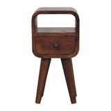 Mini Open Bedside Nightstand - Furniture Home Direct