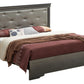Chic Elegantly Designed Transitional Bed - Furniture Home Direct