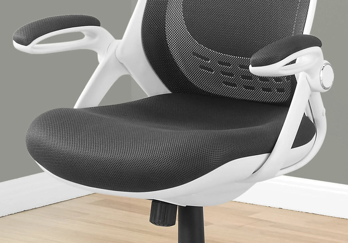 Office Chair, Adjustable Height, Swivel, Ergonomic, Armrests, Contemporary & Modern - Furniture Home Direct