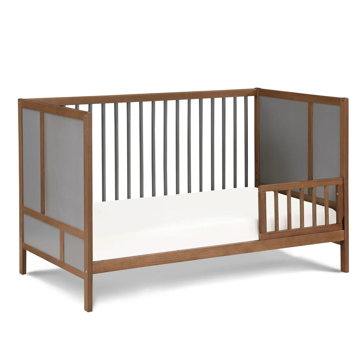 Pixie Finn - 3-in-1 Crib - Walnut - Furniture Home Direct