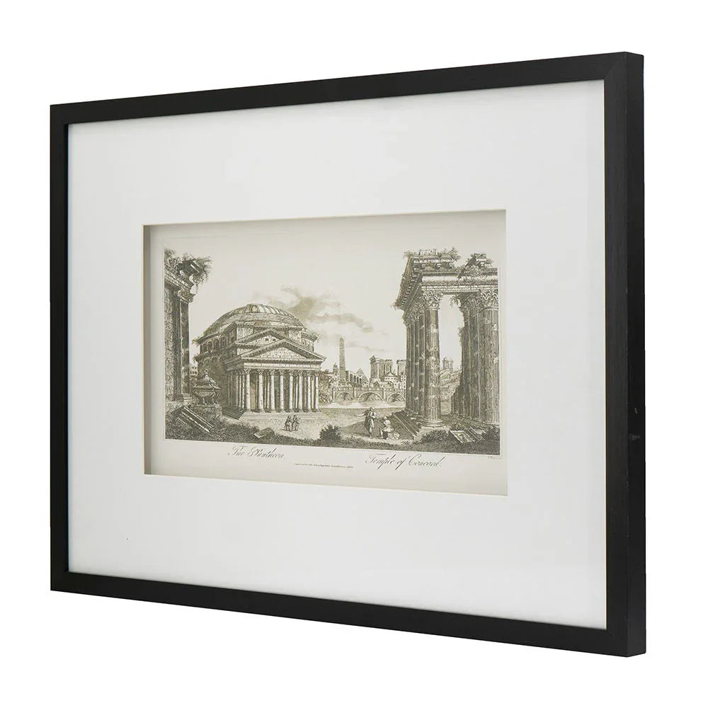Architecture Wall Art, Wall Decor For Living Room Dining Room Bedroom Hallway - White / Black - Furniture Home Direct