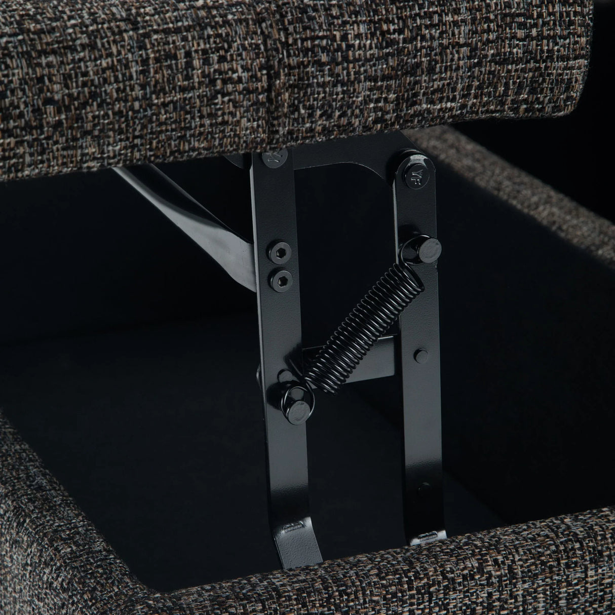 Harrison - Upholstered Coffee Table Storage Ottoman - Furniture Home Direct