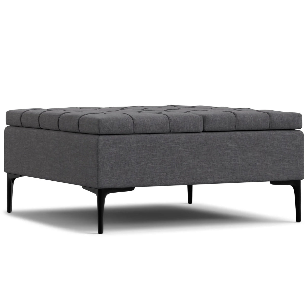 Laura - Lift Top Storage Ottoman - Furniture Home Direct