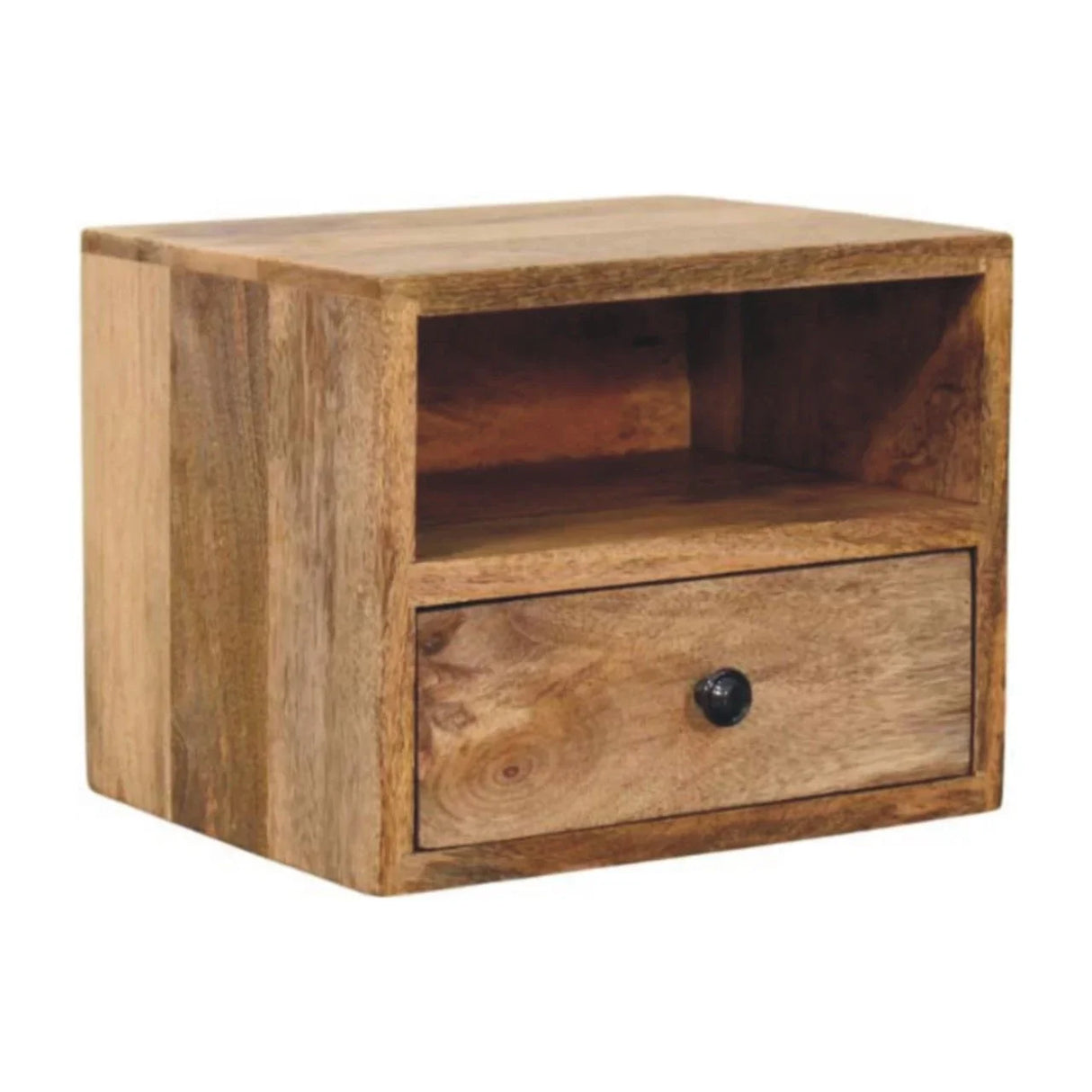 Solis - 1 Drawer Wall Mounted Nightstand - Furniture Home Direct