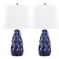 Hex - Contemporary Lamp (Set of 2) - Furniture Home Direct