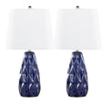 Hex - Contemporary Lamp (Set of 2) - Furniture Home Direct