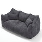 Comfortable Dual Beanbag Chair With High Resilience Foam Core For 2 People - Furniture Home Direct