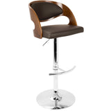 Pino - Mid Century Modern Adjustable Barstool With Swivel - Furniture Home Direct