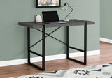 Computer Desk For Home Office, Laptop, Modern Convenient Design - Gray - Furniture Home Direct