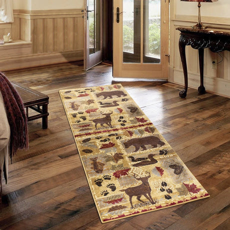 Nature's Nest - GC_CBL3002 Lodge Area Rug - Furniture Home Direct