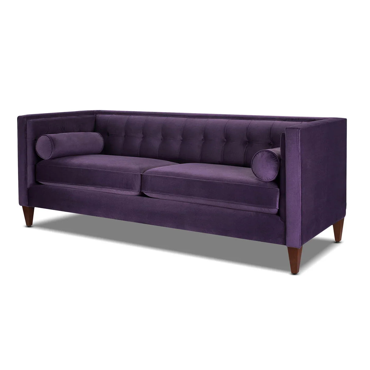 Jack - Modern Tuxedo Tufted Sofa - Furniture Home Direct
