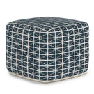 Noreen - Upholstered Square Pouf - Furniture Home Direct