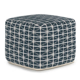 Noreen - Upholstered Square Pouf - Furniture Home Direct