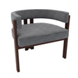 Modern Accent Teddy Upholstered Armchair - Furniture Home Direct