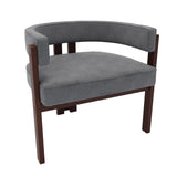 Modern Accent Teddy Upholstered Armchair - Furniture Home Direct