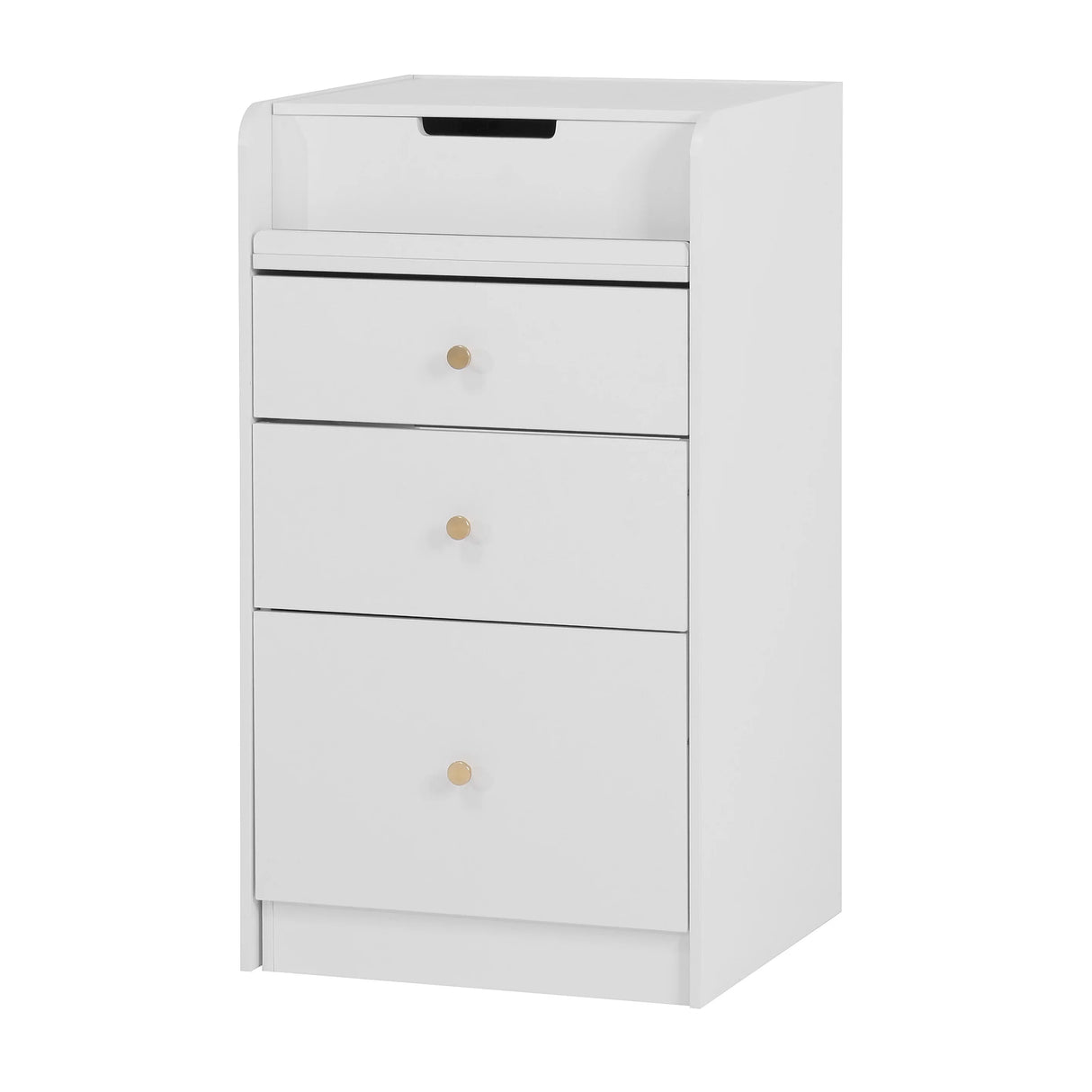 Vanity Desk With Mirror Small Compact Modern Style White - Furniture Home Direct
