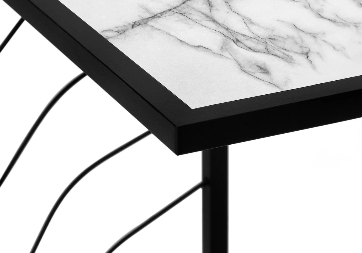 Accent Table, C - Shaped, Contemporary & Modern Convenient Design - Furniture Home Direct