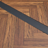 Dining Table Herringbone Wood Top And Metal Base Black - Furniture Home Direct