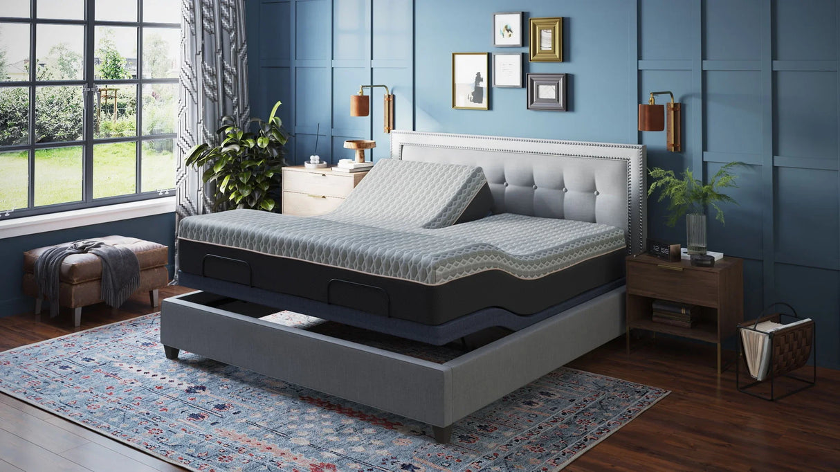 Bt3000 - Flex Head Adjustable Bed Base With Head And Foot Position Adjustment - Furniture Home Direct