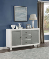 Katia - Server - Gray / White - Furniture Home Direct