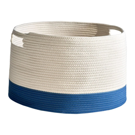 Gregory - Cotton Round Storage Basket - Furniture Home Direct