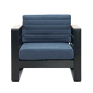 Giovanna - Club Chair Set With Aluminum Frame