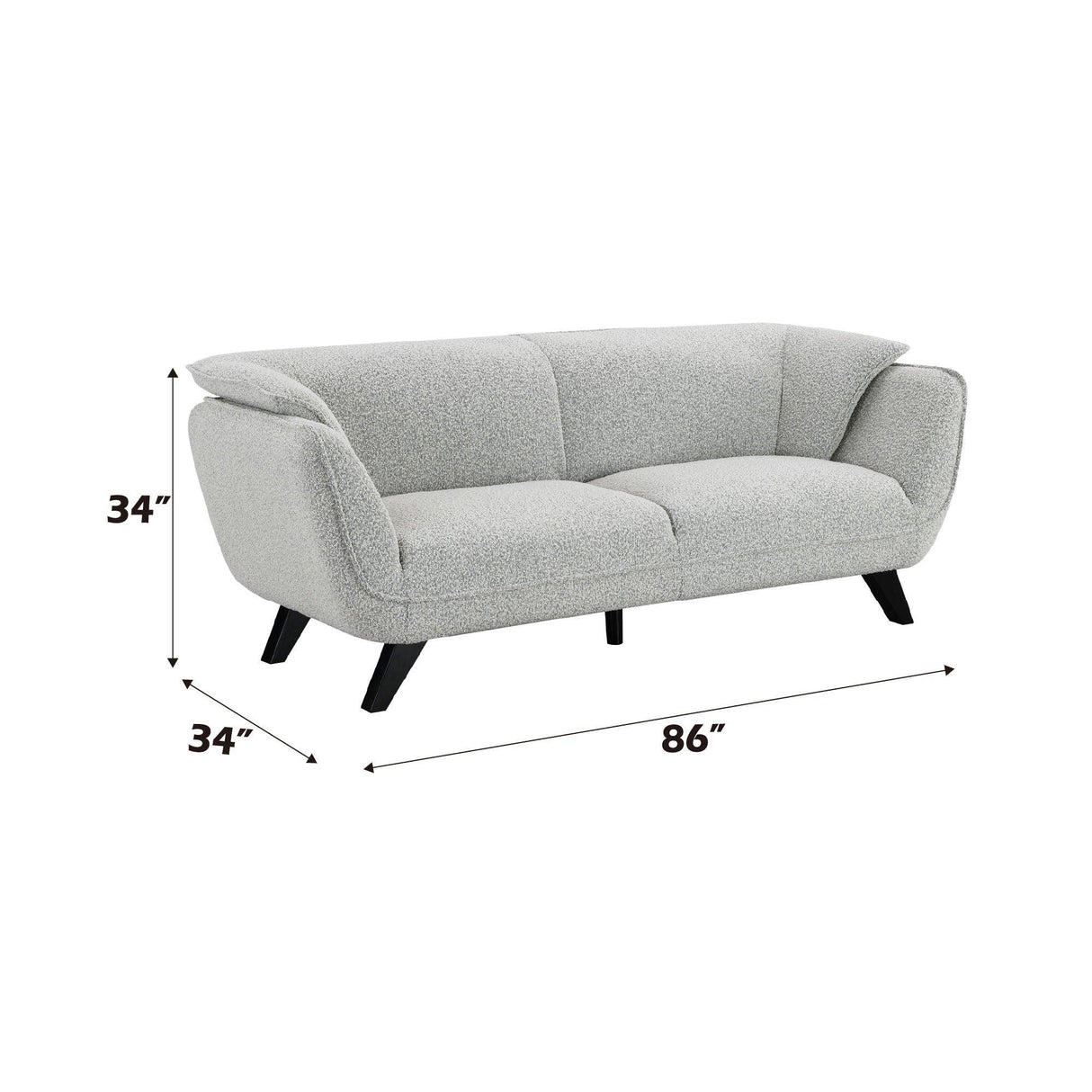 Nayeli - Boucle Sofa - Furniture Home Direct