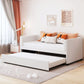 Upholstered Daybed With Ergonomic Design Backrest - Furniture Home Direct