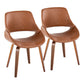 Fabrico - Mid Century Modern Style Dining Chair (Set of 2) - Furniture Home Direct