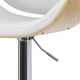 Marana - Handcrafted Bentwood Adjustable Swivel Bar Stool - Furniture Home Direct
