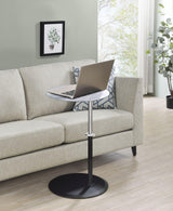 Orbit - 15.5" End Table With Height Adjustable Marble Textured Top - Furniture Home Direct